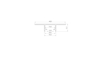 Profile LUMINES type NIPO silver anodized 1 m