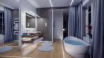 Lumines profile type INSO lacquered white 1 m