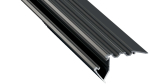 Lumines profile type Scala anodized black, 2,02 m