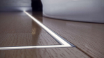 Lumines profile type TERRA lacquered white, 1 m
