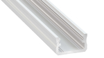 Lumines profile type A lacquered white, 2,02 m