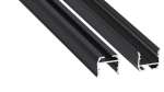 Profile LUMINES type axel Rock Anthracite lacquered 6,17 m