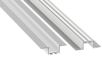 Profile LUMINES type akin white lacquered 3 m
