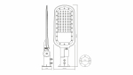 Stellar2 LED street lamp 150W 16500lm NW IP65