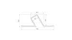 Profile LUMINES type Sono silver anodized 3 m