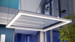 Lumines profile type ILEDO lacquered white, 3 m