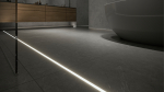 Lumines profile type RUNO lacquered white, 3 m