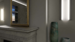 Lumines profile type LOGI anodized silver, 3 m