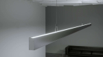 Lumines profile type DULIO anodized silver, 2,2 m