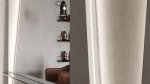 Profile LUMINES type GAUDI silver anodized without perforation 2,02 m
