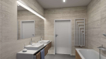 Lumines profile type Talia M2 lacquered black, 3 m