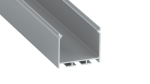 TEKKNI NORS Set, silver, milky cover, 2.02 m