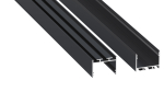 Profile LUMINES type alba Rock Anthracite lacquered 2,02 m