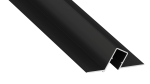 Profile LUMINES type Sono black lacquered 2,02 m