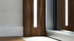 Lumines profile type inSileda lacquered black, 1 m
