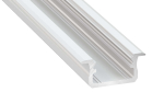 Lumines profile type B lacquered white, 3 m