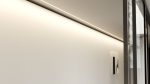 Profile LUMINES type Plato white lacquered 2,02 m