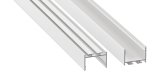 Profile LUMINES type alba white lacquered 1 m