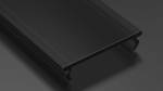 LUMINES DOUBLE cover PMMA black 1 m