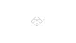 Profile LUMINES type ajar silver anodized 3 m