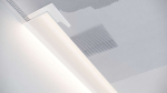 Lumines profile type Veda lacquered white, 1 m