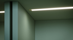 Profile LUMINES type axin silver anodized 3 m