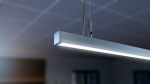LUMINES DILEDA Linear LED Luminaire - silver anodized - 4000K - 60cm