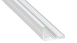 Lumines profile type F lacquered white, 1 m