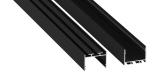 Profile LUMINES type alba black anodized 6,28 m