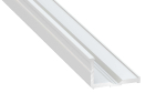 Lumines profile type E lacquered white, 1 m