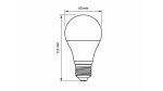 LED source E27 10W A60 Cold White