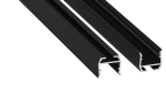 Profile LUMINES type axel black lacquered 4,15 m