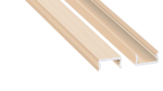 Profile LUMINES type atom Light Ivory lacquered 3 m