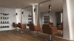 Profile LUMINES type GAUDI silver anodized without perforation 2,02 m
