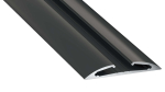 Lumines profile type Reto anodized black, 3 m